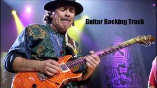 Santana - Sensitive Kind [Guitar Backing Track]