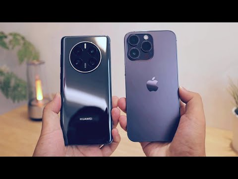 Huawei Mate 50 Pro vs iPhone 14 Pro Max Camera Battle (2022)