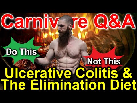 Carnivore Q&A: ULCERATIVE COLITIS, THE ELIMINATION DIET, & THE ROTATION DIET on The CARNIVORE DIET!!