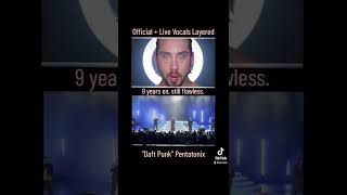 Pentatonix “Daft Punk” live layered with official audio