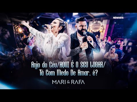 MARI E RAFA MEDLEY COVER: ANJO DO CÉU - AQUI É O SEU LUGAR - TA COM MEDO DE AMAR