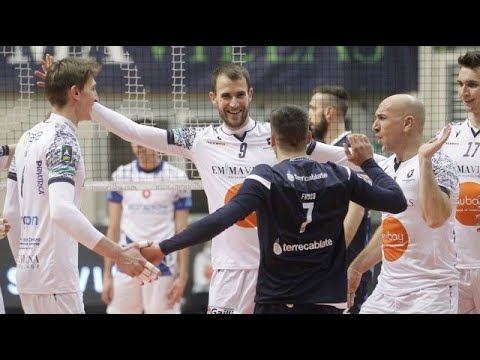 Pallavolo A2 maschile - Siena-Ortona 3-0: highlights