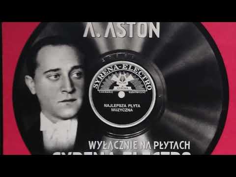 PŁYTA REKLAMOWA SYRENY-RECORD "Bakszysz" - Adam Aston, 1937 r !