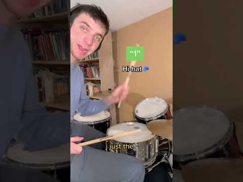 How to Play MOST FAMOUS Drum Beat🤩 #drums