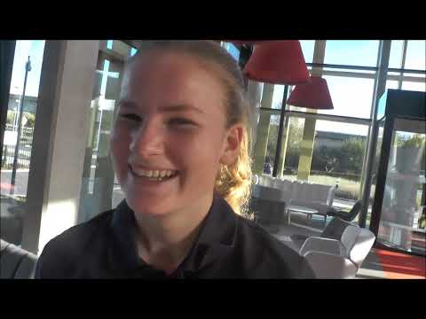 Kristina Karlöf after Belgian Red Flames U16 - Norway on 02.11.2018