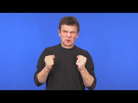 ASL Word of COLD (context A)