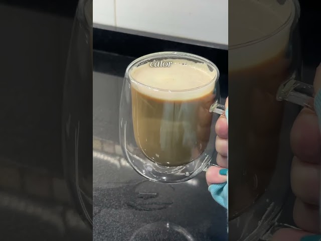 Vídeo relacionado con ecooe 2x120ml Tazas de Café de Cristal,Vasos de Espresso de Doble Pared con Asa,Tazas de Vidrio Borosilicato para Té,Café