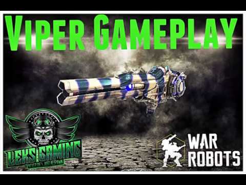 War Robots New Corrosion Weapon - Viper Gameplay
