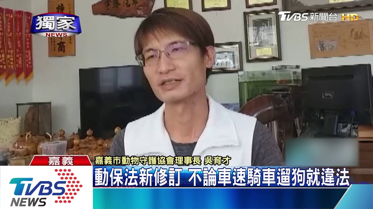騎機車違法遛狗 男嗆:不然牠會亂跑