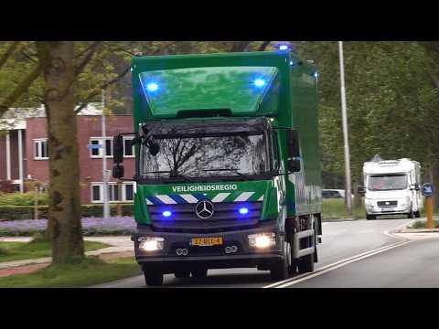 Brandweer Obdam en Wormerveer met Spoed onderweg naar een Grote brand in Slootdorp