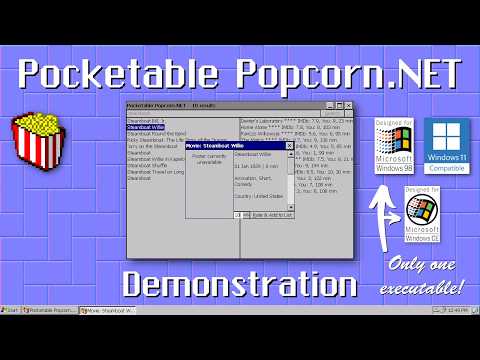 Pocketable Popcorn.NET — Demonstration [Channel's 20th Anniversary Special]
