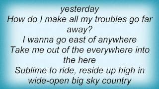 Lamya - East Of Anywhere Lyrics