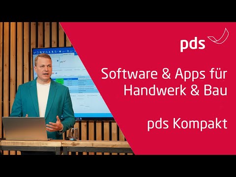 Digitalisierung im Handwerk: In diesem Video geben wir einen Einblick in pds Handwerkersoftware & Apps für digitale Geschäftsprozesse.