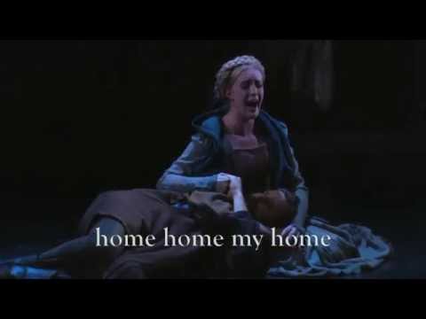 The Lady Sings a Welsh Song - music by Michael Roth - from HENRY IV - performance video w/subtitles