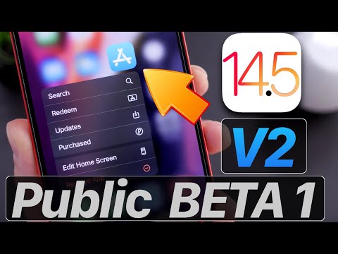 iOS 14.5 - V2 And (Public Beta 1) RELEASED - What’s New?