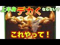 上半身がデカくならない人が行うべき肩甲骨の使い方改善【筋トレ】
