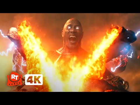 Black Adam (2022) 4K - THE ROCK RIPS SATAN IN HALF | Movieclips
