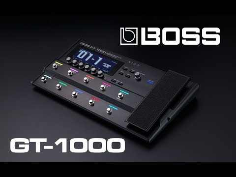 Boss GT-1000 Introduction Video - by Glenn Delaune