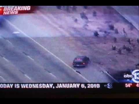 Houston Texas Police Chase January 6,2010