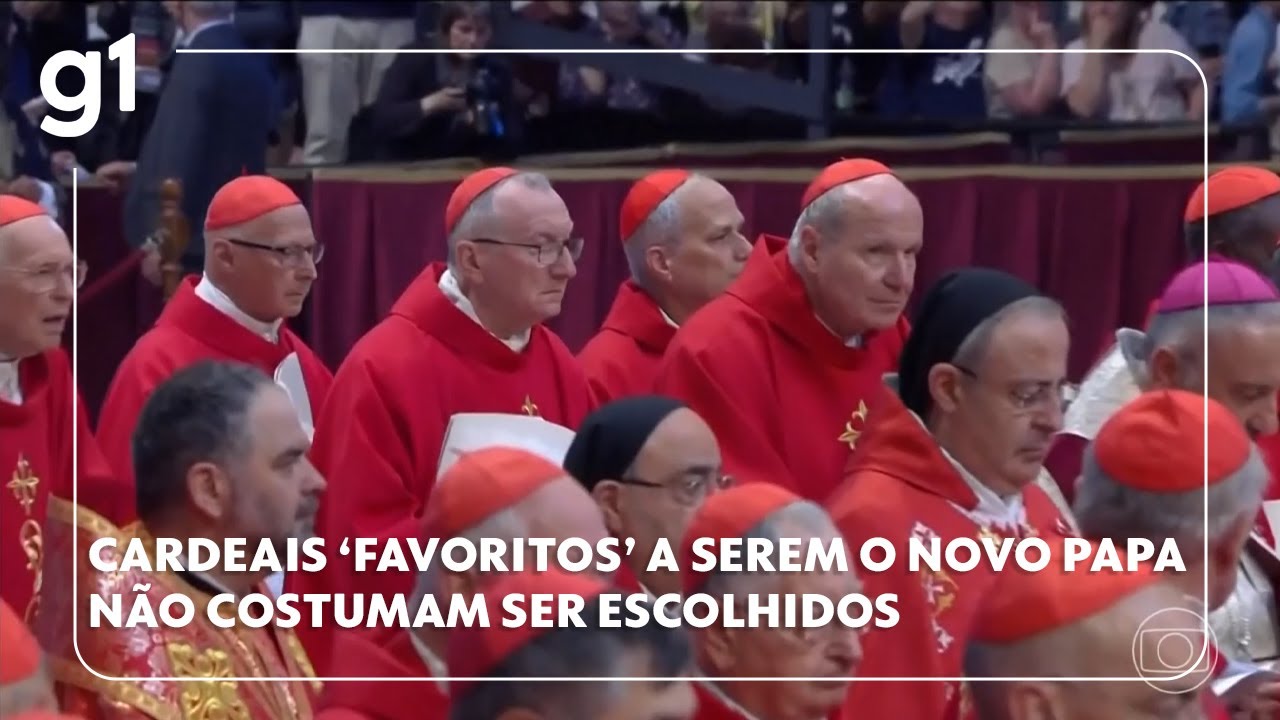 Cardeais 'favoritos' a serem o novo papa não costumam ser escolhidos no conclave