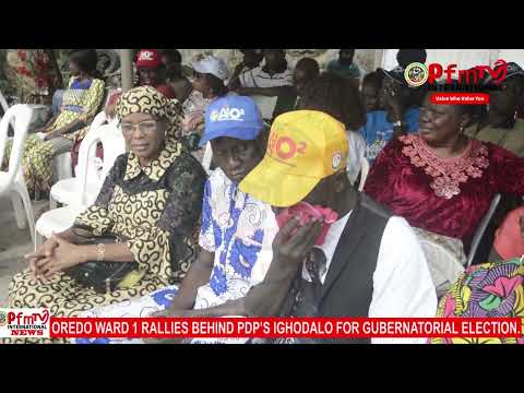 Oredo Ward 1 Rallies Behind PDP's Ighodalo for Edo Gubernatorial Election
