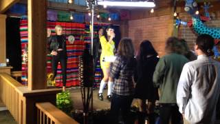 Jessica Hernandez music video shoot