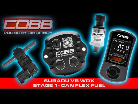 COBB Tuning - VB WRX Stage 1+ CAN Flex Fuel Package