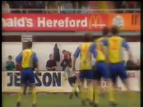 Hereford United 1-2 Darlington | 12th May 1996 - Play Off Semi Final 1st Leg