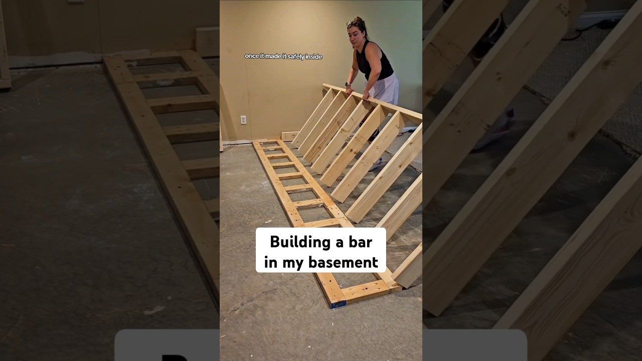 Building Basement Bar #diy #homerenovationideas #home #homeimprovement #diyhomerenovation #homebar
