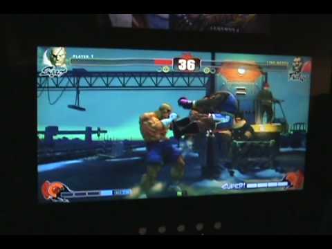 Paul(Sagat) vs. Combofiend(Boxer): Video 94 SF4 Tournament 1/11/09