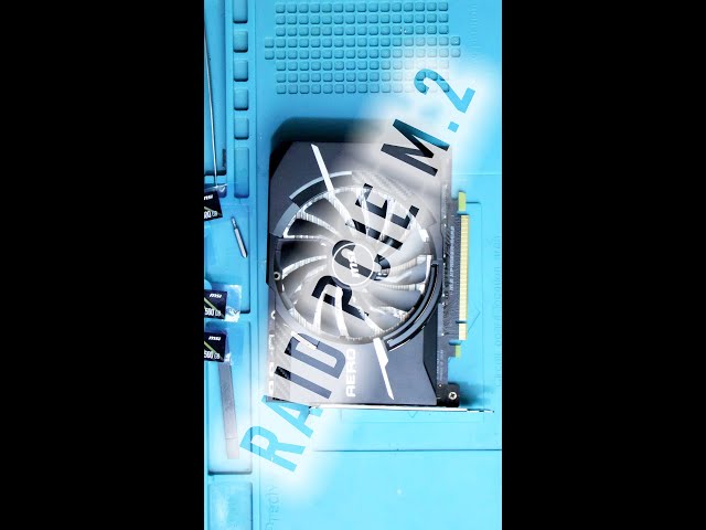 Vídeo relacionado con KALEA-INFORMATIQUE Tarjeta controladora M2 PCIe 3.0 x16 para 4 Unidades SSD M.2 NVMe M Key. Perfil Alto y bajo. Conjunto de Chips ASM2824.