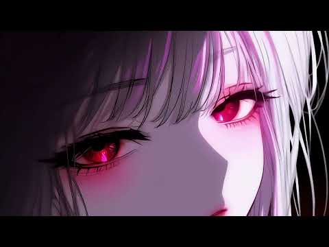 Anime girl eyes rose bloom 4k Live Wallpaper