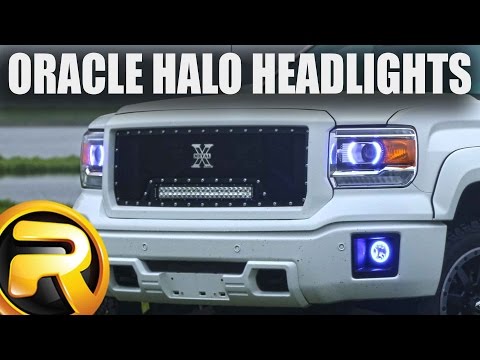 How to Install Oracle LED Headlight Halo Kit Color Shift