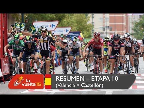 Resumen - Etapa 10 (Valencia / Castellón) - La Vuelta a España 2015