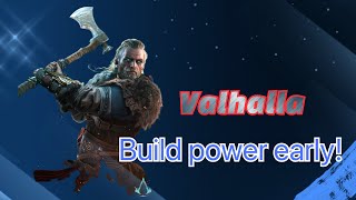 Pt 3: Build YOUR power early! Still no missions done and over 100 power. #valhalla #assassinscreed
