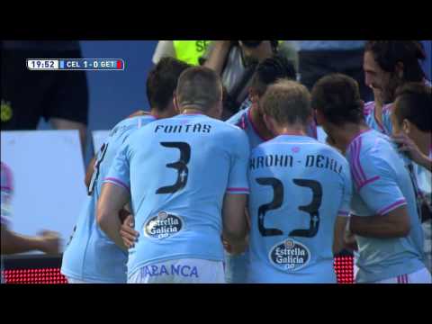 Goal of Nolito (1-0) Celta - Getafe CF  - HD