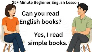 25+ Minute Beginner English Lesson | Real-Life English Conversations