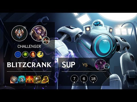 Blitzcrank Support vs Morgana - EUNE Challenger Patch 10.8