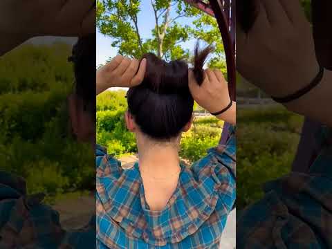 Splint" bun tutorial "Elegant temperament" daily bun tutorial!