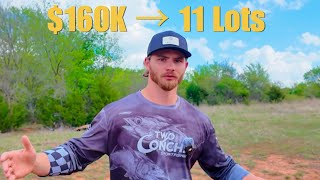 I Bought 30 Acres for $160K & Split It Into 11 Lots — Full Breakdown