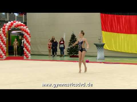 Daniela Klaser (GER) - 2006A 04 - Ulm Donau Rhythmic Cup 2018