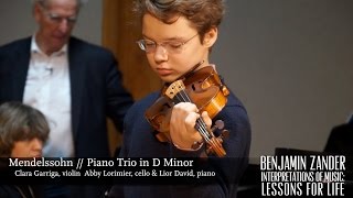 Saint-Saëns: Violin Concerto no. 3 - 1st movement (Benjamin Zander - Interpretation Class)