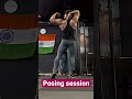 Posing session by akshat fitness #posing #mensphysique #shorts #youtubeshorts