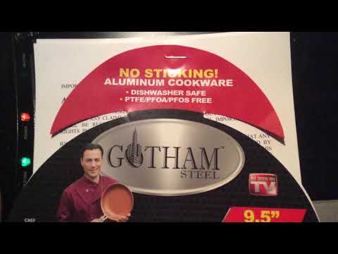 Gotham Steel Frying Pan SCAM! TOTAL GARBAGE!
