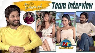 Ala Vaikunthapurramuloo Team Funny Interview | Allu Arjun | Pooja Hegde