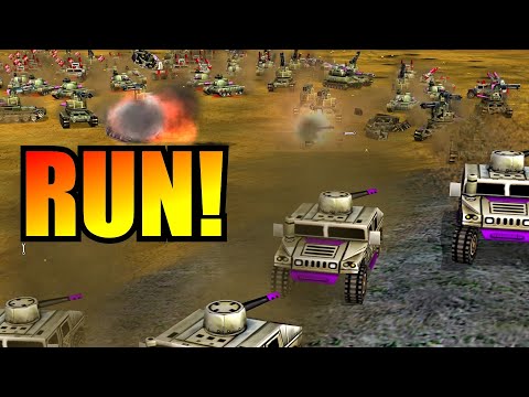 Humvee Flowchallenge by Qazuar - Fun Challenge Map - Generals Zero Hour