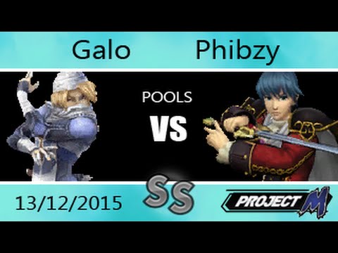 SGT 13/12 - Galo (Sheik) Vs. Phibzy (Marth) Project M Pools