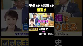 須田慎一郎 vs 足立康史・国民民主党 / 安倍首相と高市首相の相違点
