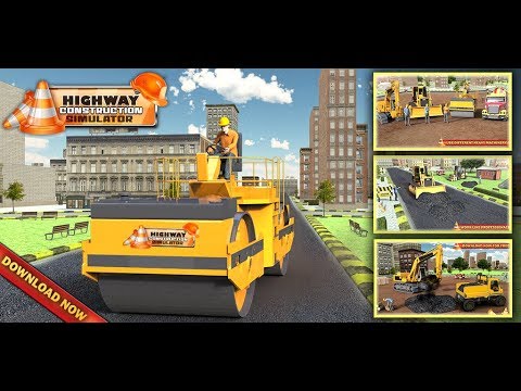 New Highway Builder 3D - Construction Games Free Video