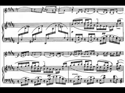 Berezovsky and Makhtin play Medtner - Violin Sonata No. 1 (2nd-3rd mvts) Audio + Sheet music